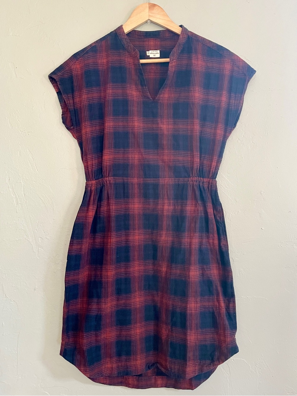 Bridge & Burn - Plaid dress